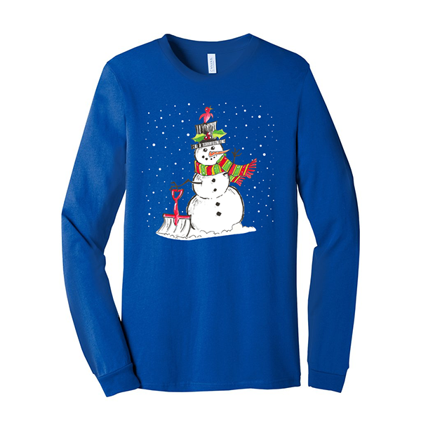 Snowman Long Sleeve T-Shirt